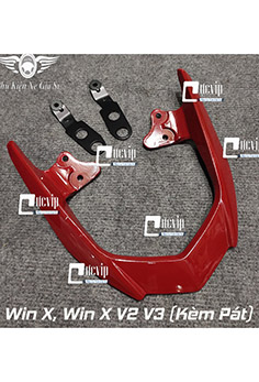Cảng Sau Winner X V2, V3, Winner V1 Nhôm Đúc Kiểu Dáng Spark (Đỏ Bóng) MS5502