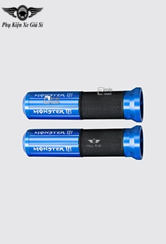 Cặp Bao Tay Xe Máy Nhôm CNC Monster Gắn Mọi Loại Xe MS4024