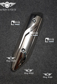Ốp Che Pô Inox 304 Vision 2014 - 2020 Cao Cấp MS16430