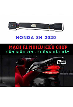 Mạch Nháy Tạo Chớp Stop F1 SH 2020 - 2021 - 2022 Giắc Zin Nhiều Kiểu Chớp + 1 Kiểu Zin MS4210