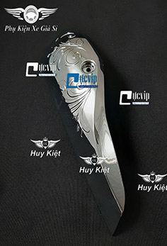 Mũi Tên Pô Xe Lead 2017 - 2020 Xi Inox, Mạ Crom MS3470