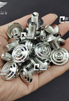 Ốc Chân Kính (Gương) Chiếu Hậu Salaya Phay Thái Inox 304 Ren Thuận (Xuôi), Ngược Gắn Mọi Loại Xe MS5720