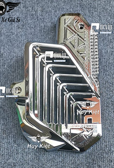 Ốp Quạt Gió Vario 160 Đời 22 - 23, AB 160 Đời Mới, PCX 160 21 - 22, SH Mode 20 - 22, Lead 22 - 23 Xi Mạ Crom MS5585