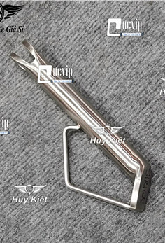 Chân Chống Nghiêng Sirius RC Xăng Cơ, Sirius Fi Inox 304 (Không Kèm Ốc Xỏ Và Lò Xo) MS5521