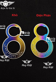 Miếng Dán Ổ Khóa Titan Cho Xe Raider, Satria MS4364 