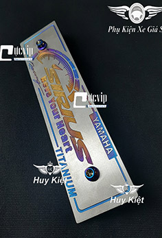 Bảng Tên Sirius Titan (Mẫu Titan Khò) Kèm 2 Ốc Vương Miện MS3627