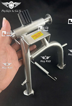 (Tặng Cốt + Lò Xo) Chân Chống Đứng Inox 304 Gắn Sirius Fi, Jupiter Fi MS6590