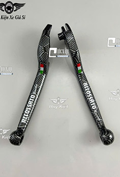 (TỔ ONG) Cặp Tay Thắng Carbon TỔ ONG Mod Chữ Rccossrto Gắn Xe Vario 2018 - 2021, Vario 2022 - 2025 125cc MS6640