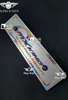 Bảng Tên MX King Titan (Mẫu Titan Khò) Kèm 2 Ốc Vương Miện MS3686