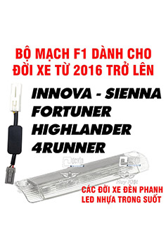 TOYOTA - Mạch Tạo Chớp Nháy F1 Đèn Phanh LED Trên Cao Innova, Sienna, Fortuner, 4Runner, Highlander, Prius V MS4784