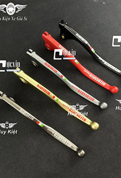 (V2 MỜ) Tay Thắng Đùm Wave A 2017 - 2024 Mod Chữ Rccossrto Sơn Tĩnh Điện Mờ MS6495
