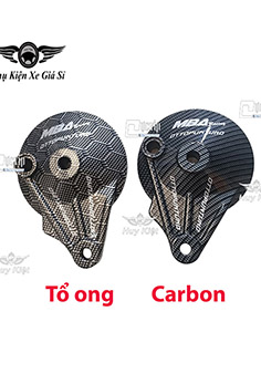 Má Đùm Sau Nhôm Phủ Carbon Cho Xe Wave S110 17-24, Wave A 17-24, Wave RSX 17-24, Wave Blade 17-24 (Giá 1 Cái) MS6517