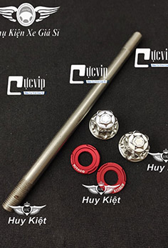 Cốt Trục Bánh Xe Trước + Tán Salaya Kèm Long Đền Kitaco Cho SH 2012 - 2022 MS5690