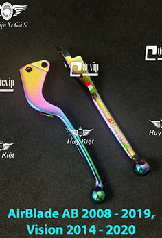 (Chữ 7 Màu) Cặp Tay Thắng Mod Chữ RCCOSSRTO Xi Titan 7 Màu Vario, Click, AB, Vision, SH VN, Exciter, Winner, Raider Fi, Satria, Mio, Luvias, Nouvo MS6565