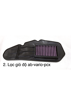 Lọc Gió Độ AirBlade 2016-2019, Vario 2018-2019, PCX 2014-2019 Đen MS2331