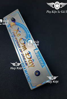 Bảng Tên Xe Ôm Đây Kèm 2 Ốc Vương Miện MS3631