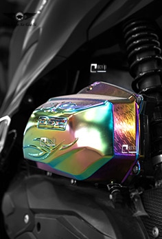 Ốp Pô E Xe Vario 2018 - 2021 150cc Titan 7 Màu MS3893