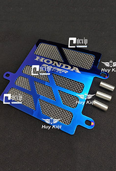 Che Két Nước Inox 304 Xi Titan Lưới Gắn Xe Vario 2015 - 2021, Airblade AB 2016 - 2022, SH 2012 - 2019, SH Mode 2013 - 2019 MS5289