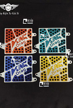 Che Két Nước Nhôm CNC King Drag Cho Vario 2015 - 2021, Airblade AB 2016 - 2022, SH 2012 - 2019, SH Mode 2013 - 2019 HHMS4804