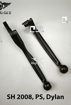 Cặp Tay Thắng (Đen Bóng) Gắn Vario, Click, AB, Vision, SH, Exciter, Winner, Raider, Satria, Vespa, Mio, Luvias, Nouvo, Lead, PS, Dylan MS6607