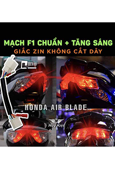 Mạch Nháy Stop F1 AirBlade 2013 - 2022 Sẵn Giắc Zin, Nhiều Kiểu Nháy + 1 Kiểu Zin MS4221