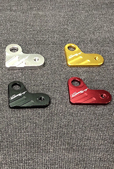 Pát Nhôm CNC Gắn Đèn Trợ Sáng L4 Với Chân Kiếng MS2149