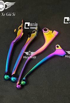 Tay Thắng Đùm, Thắng Đĩa Nhôm Xi Titan 7 Màu Wave Nhỏ, Wave A 2017, Wave Thái, Blade, A, S, RS, RSX, ZX, Sirius Xăng Cơ, Si 50cc MS6604