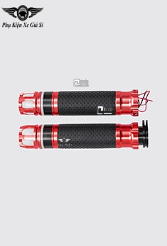 Cặp Bao Tay Xe Máy Nhôm CNC Gù Xoay K1 Có Đèn Gắn Mọi Loại Xe MS4012