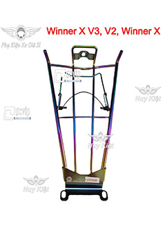 Baga Giữa Winner X 2022 - 2023, Winner X V3, V2, Winner X Inox 304 Xi Titan Dày 10Ly Cao Cấp MS5268