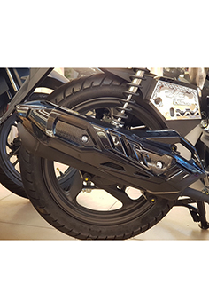 Ốp Pô Xe AirBlade 2020 (2013 - 2020), Vario 2015 - 2017 Đen Bóng MS2684
