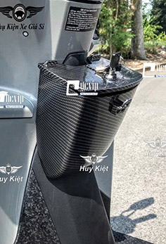 Hộp Giữa Đựng Đồ Mini Carbon [Có Khóa] Gắn Vision 2021 - 2025 MS6669