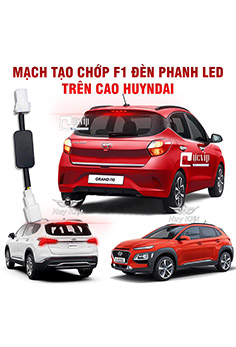 HYUNDAI - Mạch Nháy F1 Tạo Chớp Cho Đèn Phanh LED Trên Cao i10 Sedan, i10 Hatchback, Elantra Sẵn Giắc Zin MS4776