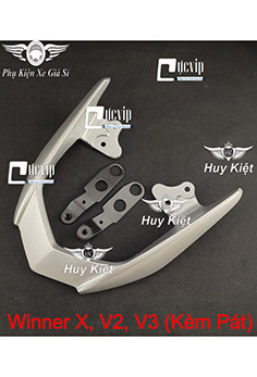 Cảng Sau Winner X V2, V3, Winner V1 Nhôm Đúc Sơn Bạc Kiểu Spark MS5514