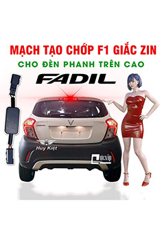 VinFast FADIL - Mạch Tạo Chớp Nháy F1 Cho Đèn Phanh LED Trên Cao, Sẵn Giắc Zin (Cắm Là Xài) MS4781