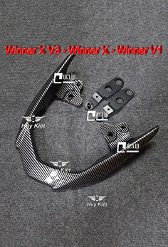 Cảng Sau Winner X V3, Winner X, Winner V1 Nhôm Đúc Sơn Carbon Kiểu Spark MS4829
