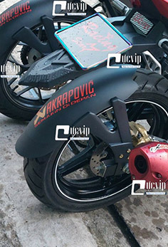 Dè Chắn Bùn Sau 4 Chân Liền Gắn Exciter 155, Exciter 2021 - 2022, Exciter 150, Exciter 135, Winner, Winner X, Winner X V1 MS4453