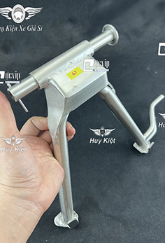 (Tặng kèm Cốt) Chân Chống Đứng Inox 304 Gắn Honda 67, Cub Đời Cũ MS6587