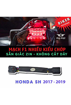 Mạch Nháy Sẵn Giắc Zin Tạo Chớp Stop F1 Nhiều Kiểu Nháy Cho SH 2017 - 2019, SH 2020 - 2022 MS4211