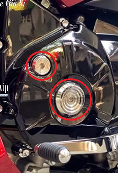 Ốc Mâm Lửa Inox 304 Đầu Chỉ Âm Gắn Xe Wave, Dream, Future Led, Sirius, Winner, Winner X, Exciter MS4799