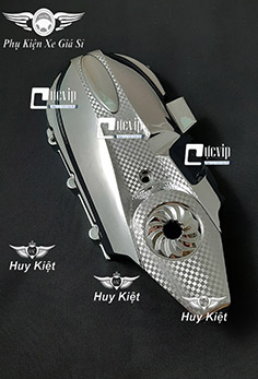 Ốp Lóc Máy Sau Xe Vision 2014 - 2020 Xi Inox, Mạ Crom MS3469