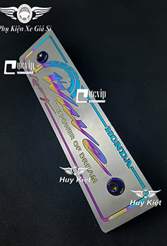 Bảng Tên Wave Titan (Mẫu Titan Điện Phân) Kèm 2 Ốc ProTi MS3648