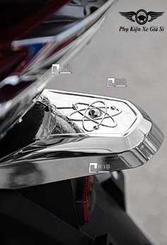 Ốp Cóc Đèn Sau Vision 2021 Xi  Inox, Mạ Crom MS3798