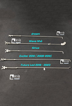Đũa Thắng Inox 304 Gắn Xe Future Led 2018 - 2023, Exciter 2010, Dream, Wave 100cc, Sirius MS5719