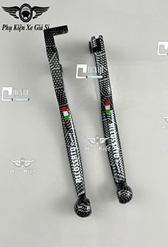 (TỔ ONG) Cặp Tay Thắng Carbon TỔ ONG Mod Chữ Rccossrto Gắn Raider Fi, Satria 2018 - 2023, GSX-R150, S150-Bandit 150 MS6644