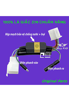 Mạch Chớp Stop F1 Tạo Nháy Đèn Hậu Sau Cho Xe AirBlade AB 2013 - 2023 160cc 150cc 125cc Sẵn Giắc Zin, Phiên Bản Pro Cao Cấp MS5712