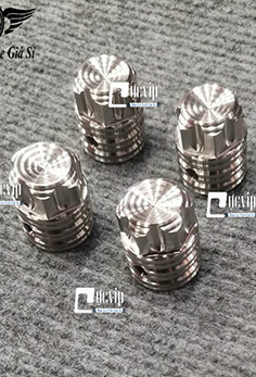 Chụp Giò Đạp Inox 304 Salaya Kiều Đầu Chỉ Âm Gắn Mọi Loại Xe Honda MS5327