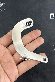 Pass Mặt Trăng Chống Đứng Inox 304 Gắn Dream, Wave, Future (Giá 1 Cái) MS6513