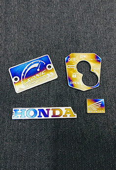 Combo Tem Titan Dán Ổ Khóa, Nắp Dầu, Logo Cánh Chim Nhỏ, Logo Honda Cho Xe Vario, Sonic, Winner X MS3376 