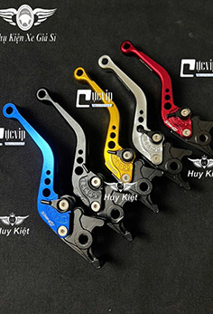 Tay Thắng Đĩa Nhôm CNC (Kiểu 6 Số) Wave Nhỏ, Future, Wave A , Wave Thái, Blade, A, S, RS, RSX, ZX, Sirius Xăng Cơ, Si 50cc, Ex2006 Một Càng MS6661