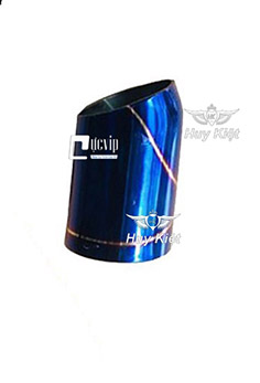 Chụp Ống Xã Pô (Ống Tiêu) Inox 304 Xi Titan Cho Xe Winner X V2, V3, Winner X 2019 - 2022 MS3328